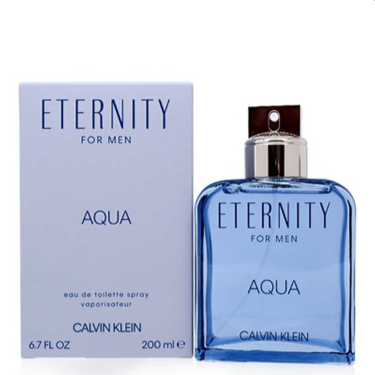 Eternity Aqua Men Calvin Klein Edt Spray 6.7 Oz (200 Ml) For Men 8Q6822100