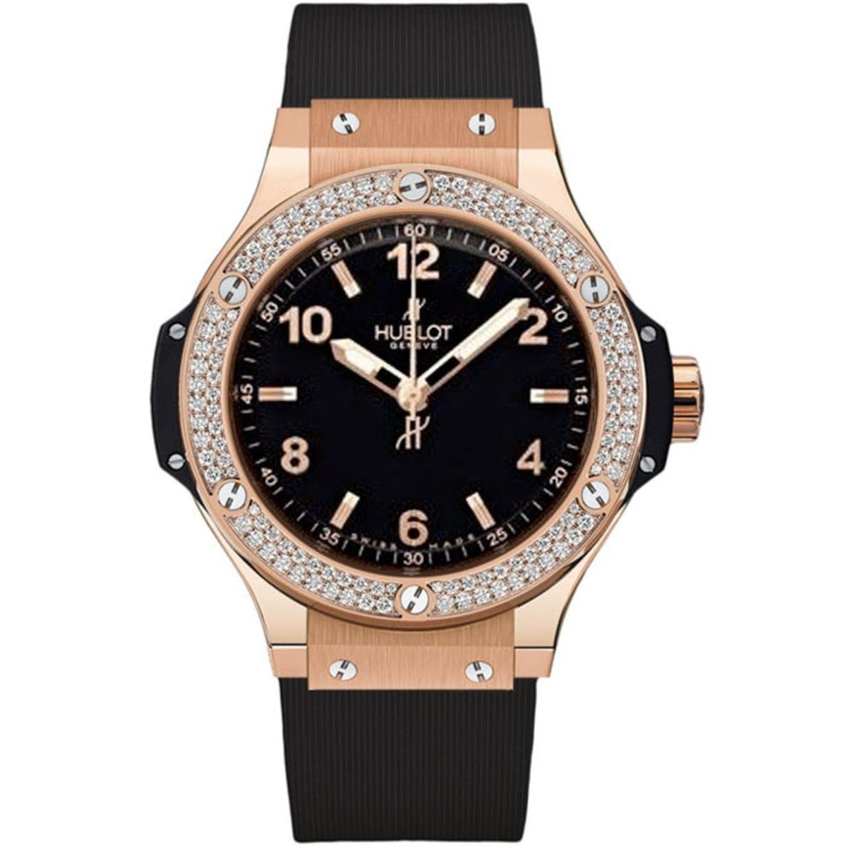 Hublot Unisex 361.PX.1280.RX.1704 Big Bang Black Rubber Watch
