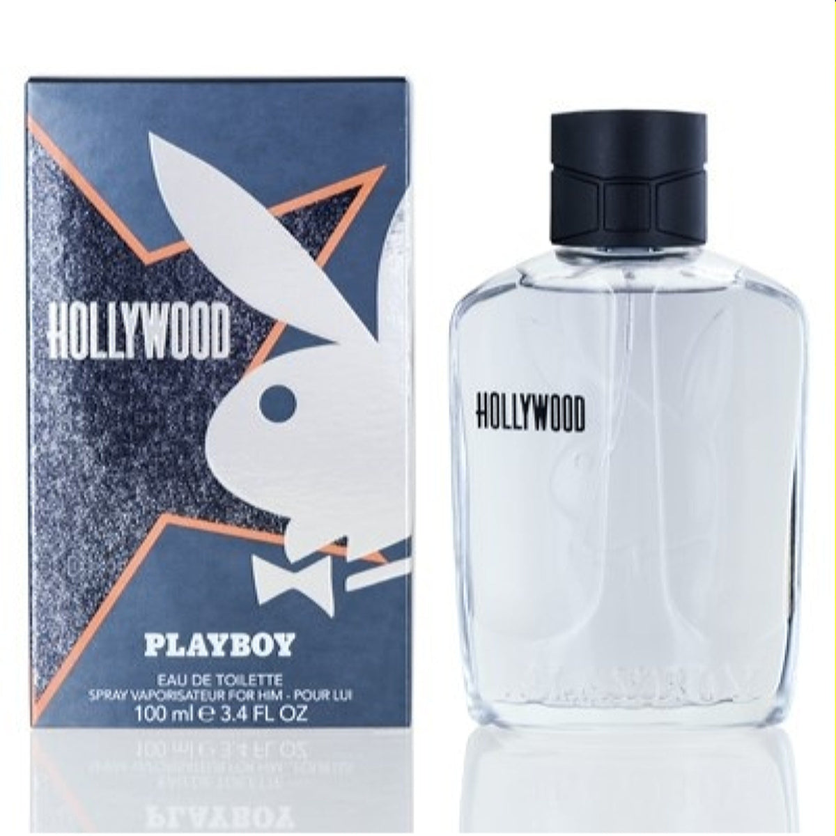 Playboy Hollywood  Edt Spray 3.4 Oz (100 Ml) For Men  