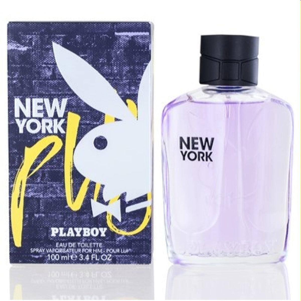 Playboy New York  Edt Spray 3.4 Oz (100 Ml) For Men  