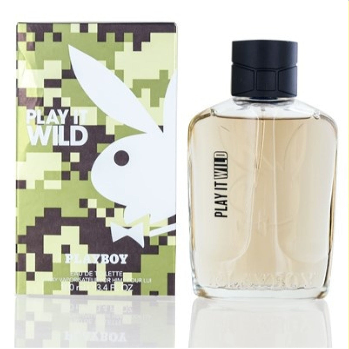 Playboy Play It Wild  Edt Spray 3.4 Oz (100 Ml) For Men  
