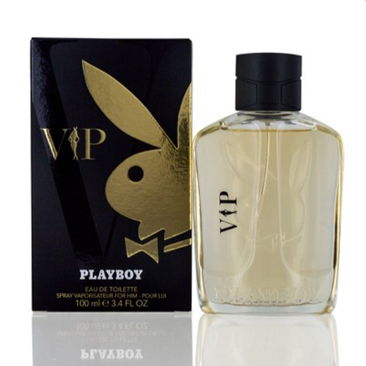 Playboy Vip  Edt Spray 3.4 Oz (100 Ml) For Men  