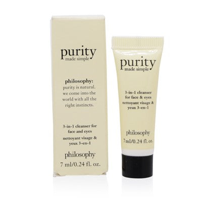 Philosophy Purity Made Simple Cleansing Gel For Face And Eyes 0.24 Oz  