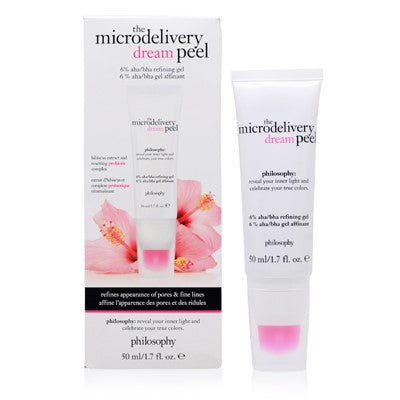 Philosophy The Microdelivery Dream Peel 6% Aha Bha Refining Gel 1.7 Oz  