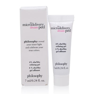 Philosophy The Microdelivery Dream Peel 6% Aha Bha Refining Gel 0.24 Oz  