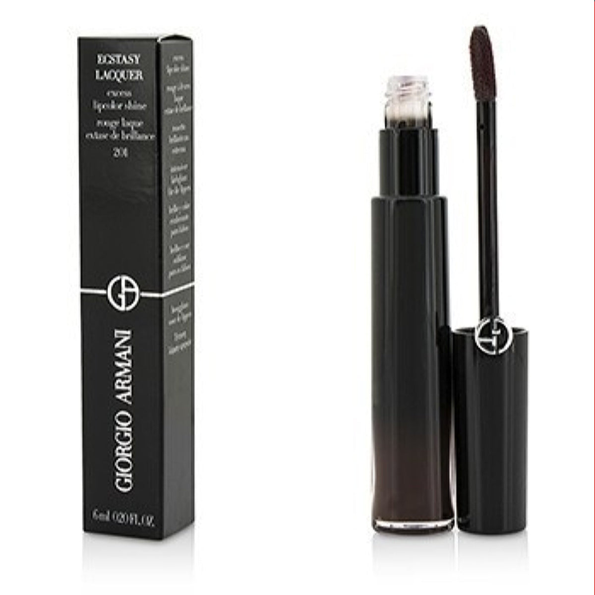 Giorgio Armani Ecstasy Lacquer Liquid Lipstick (201) Leather .20 Oz (5 Ml) 619601