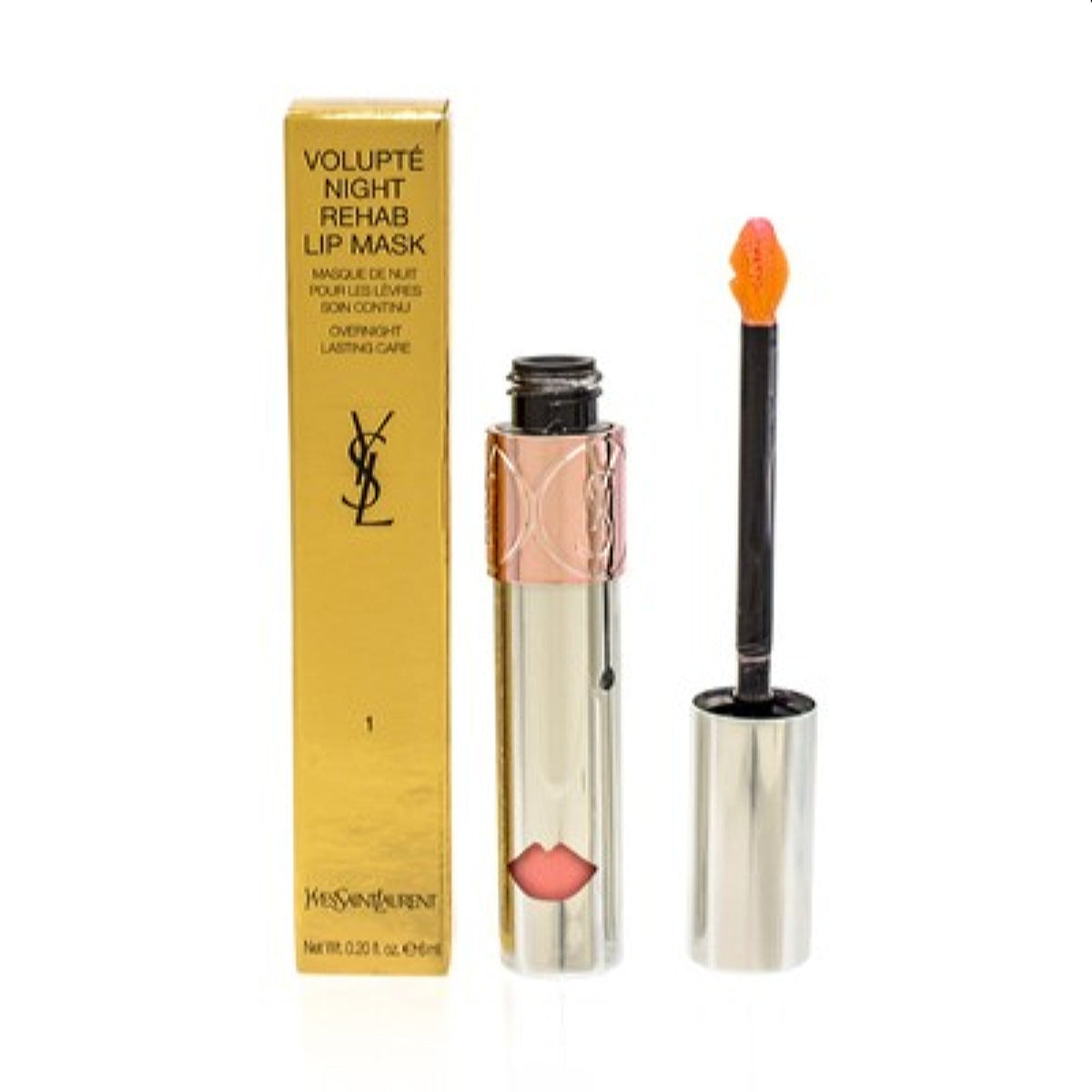 Ysl Volupte Liquid Balm Lip Mask (1) Night Rehab .20 Oz (6 Ml) 799265