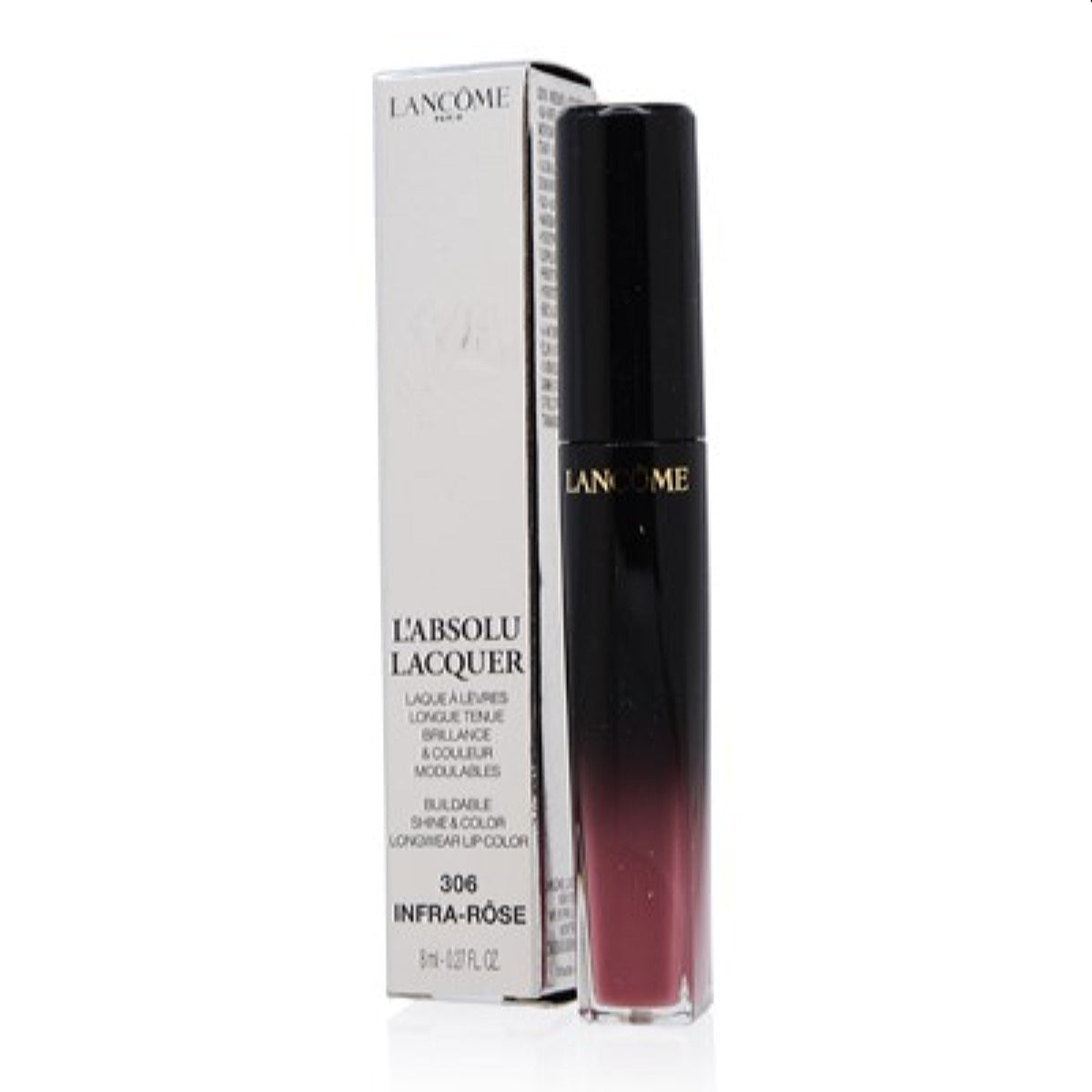 Lancome L'Absolu Lacquer Gloss (306) Infra-Rose .27 Oz  