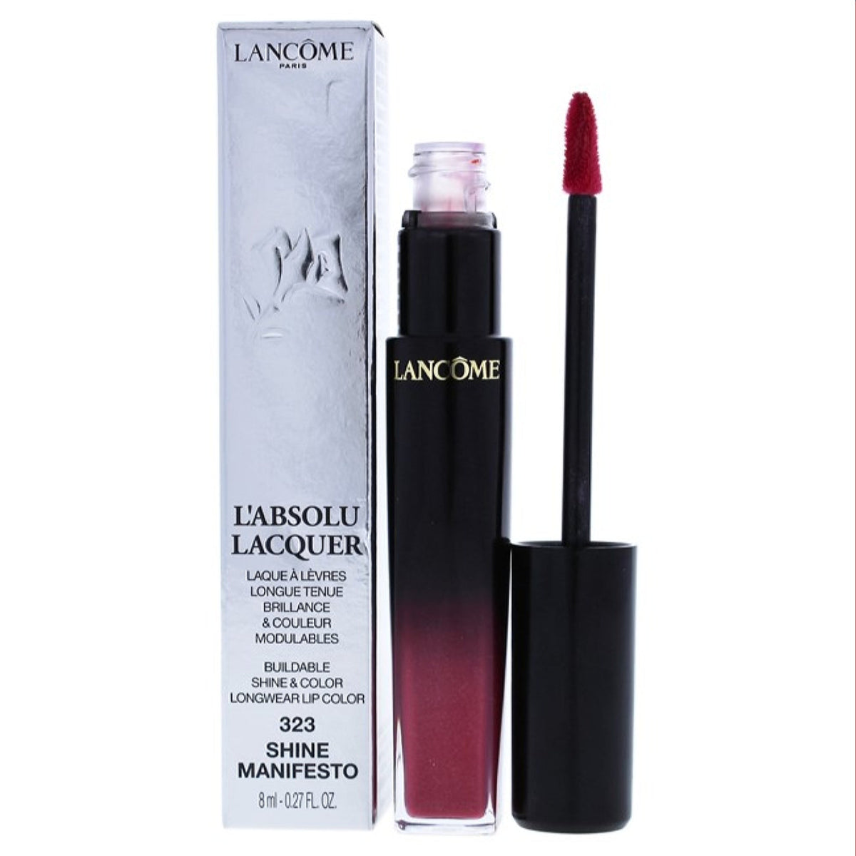Lancome L'Absolu Lacquer Gloss (323 Shine Manifesto) 0.27 Oz  