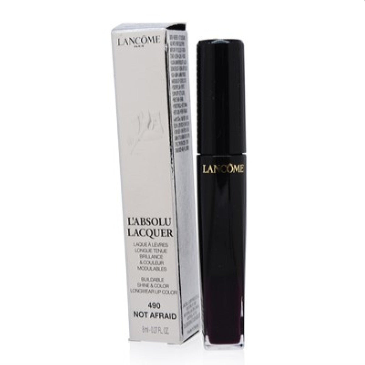 Lancome L'Absolu Lacquer Gloss (490 Not Afraid) 0.27 Oz  