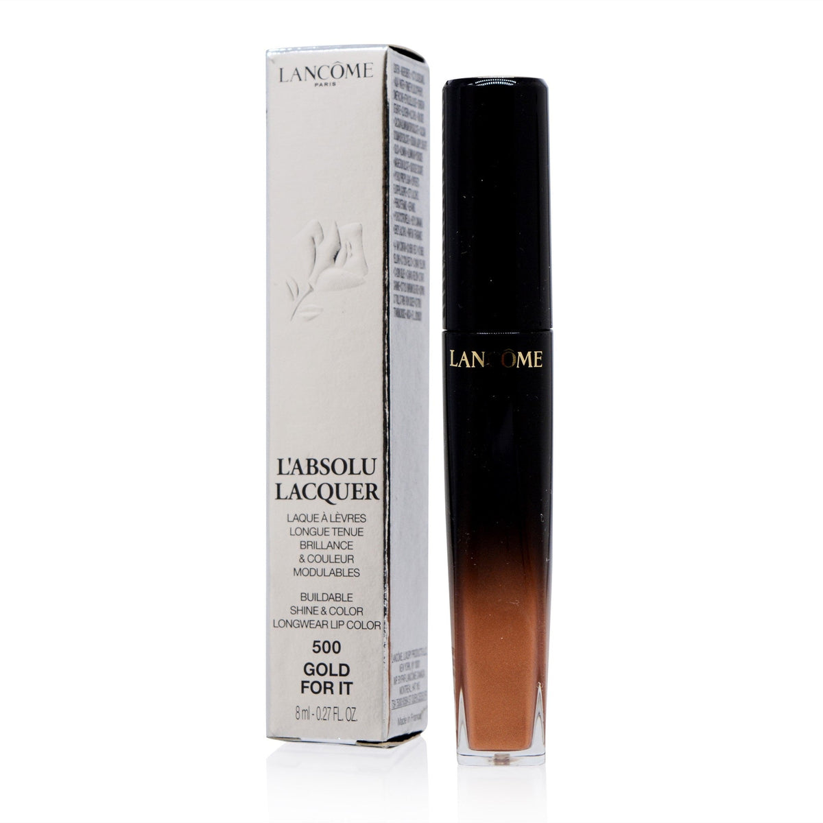 Lancome L'Absolu Lacquer Gloss (500 Gold For It) 0.27 Oz  