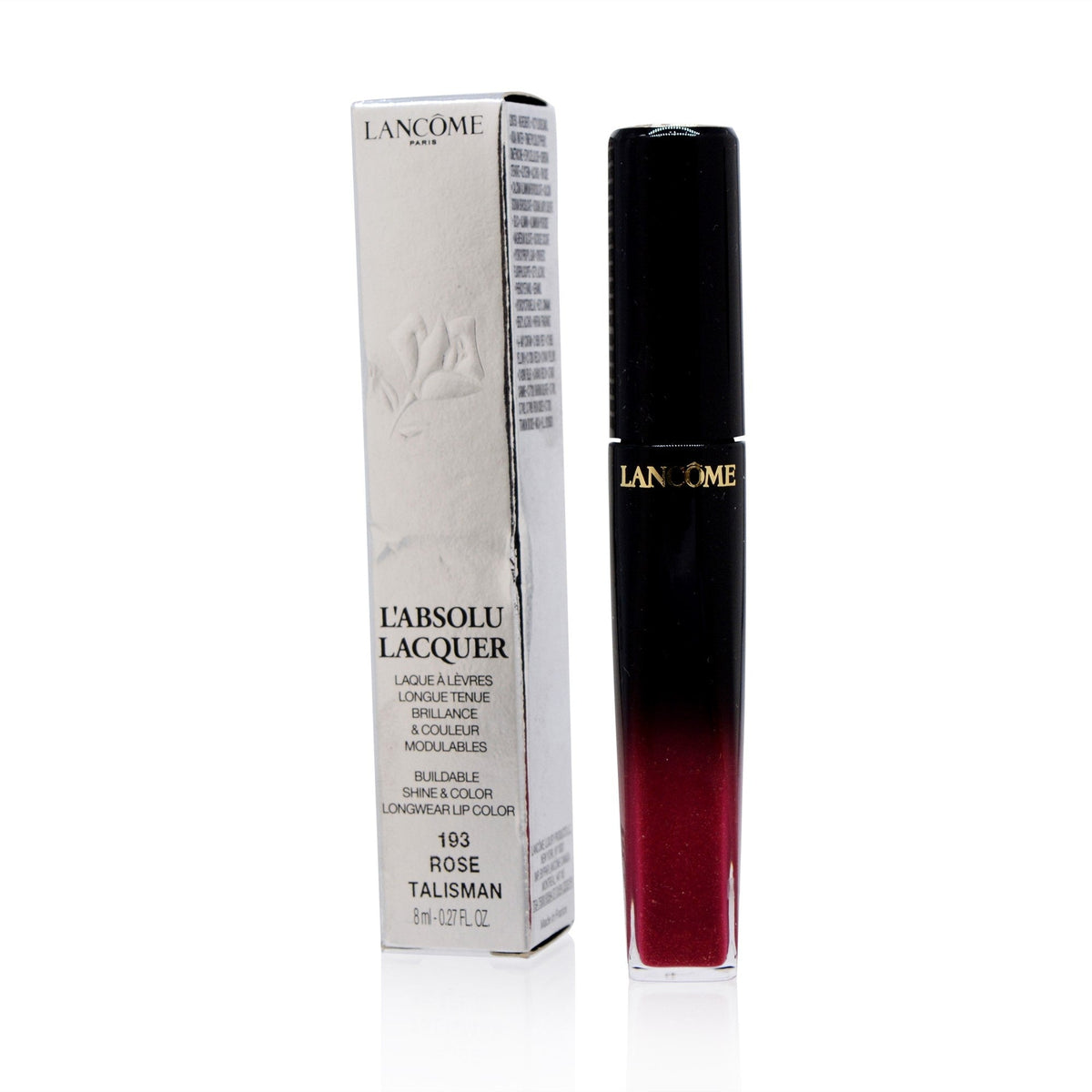 Lancome L'Absolu Lacquer Gloss (193 Rose Talisman) 0.27 Oz  