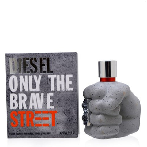 Only The Brave Street Diesel Edt Spray 2.5 Oz (75 Ml) For Men 320895