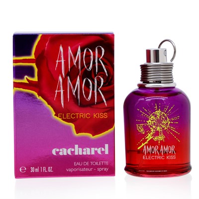 Amor Amor Electric Kiss Cacharel Edt Spray 1.0 Oz (30 Ml) For Women