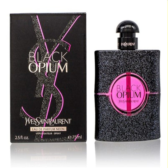 Black Opium Ysl Edp Spray 2.5 Oz (75 Ml) For Women