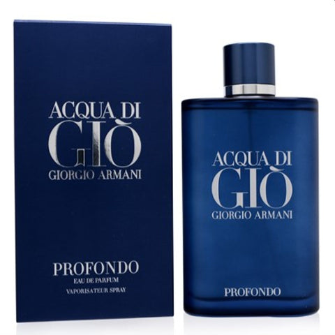 Acqua Di Gio Profondo Giorgio Armani Edp Spray 6.7 Oz (200 Ml) For Men
