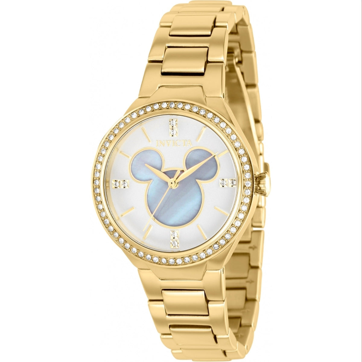 Invicta Women's 36352 Disney Mickey Mouse Gold-Tone Stainless Steel Watch