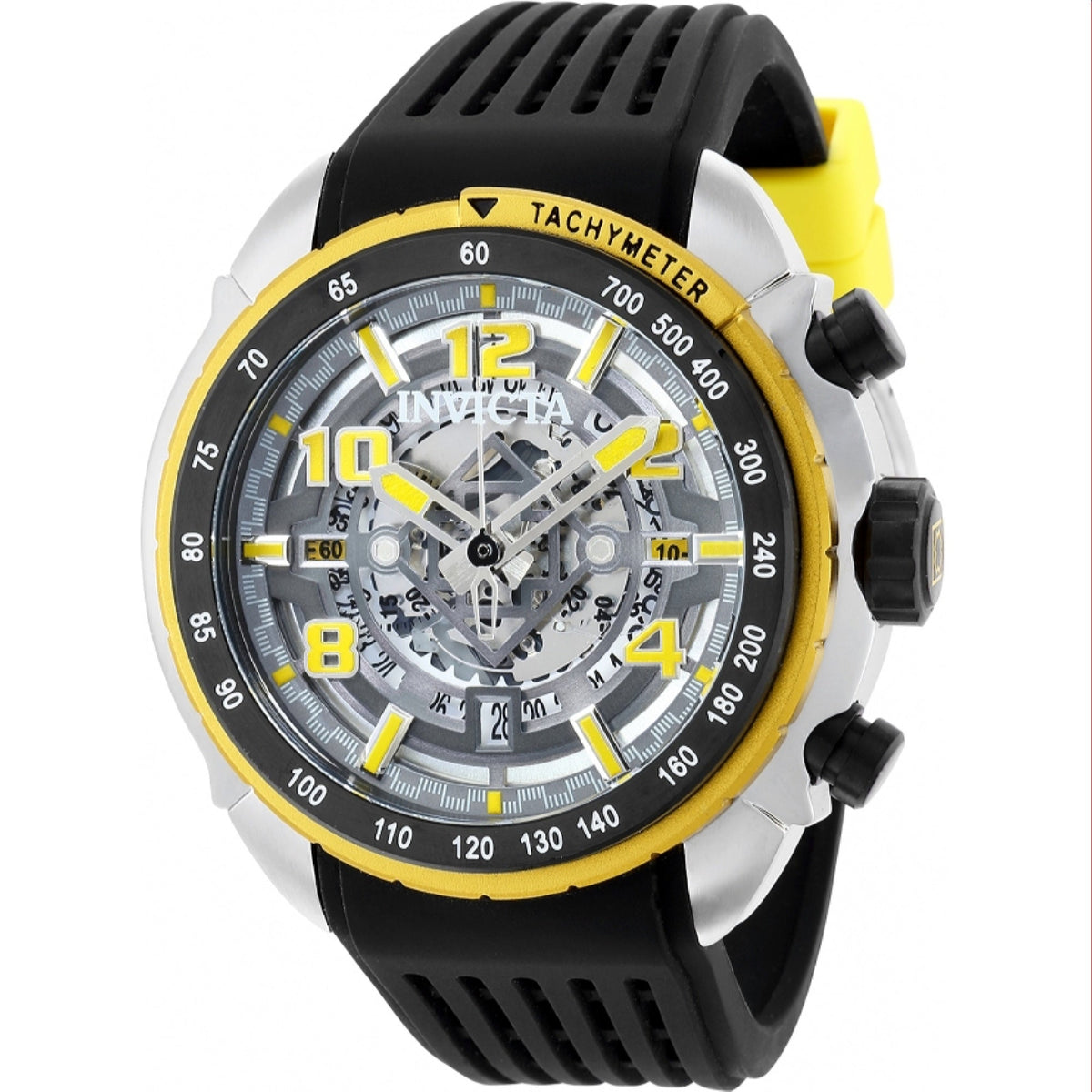 Invicta Men's 36365 Black Silicone Watch