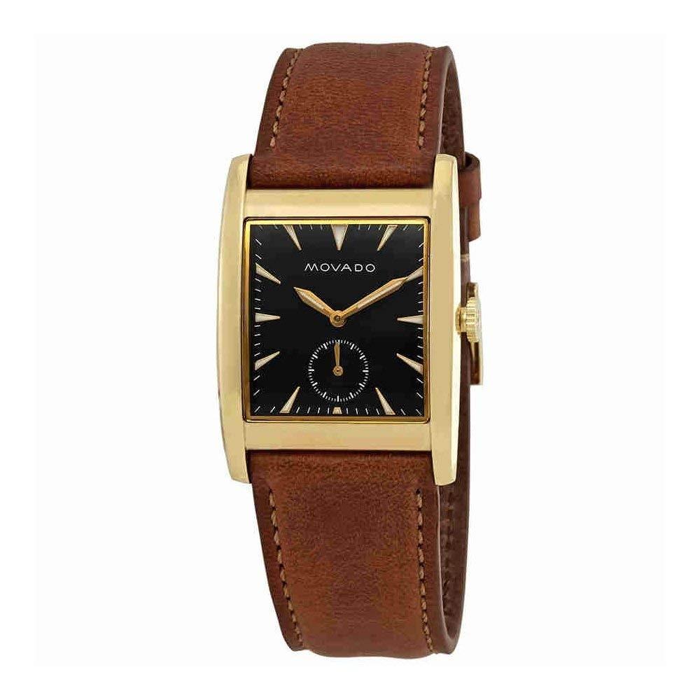 Movado Men&#39;s 3650043 Heritage Brown Leather Watch