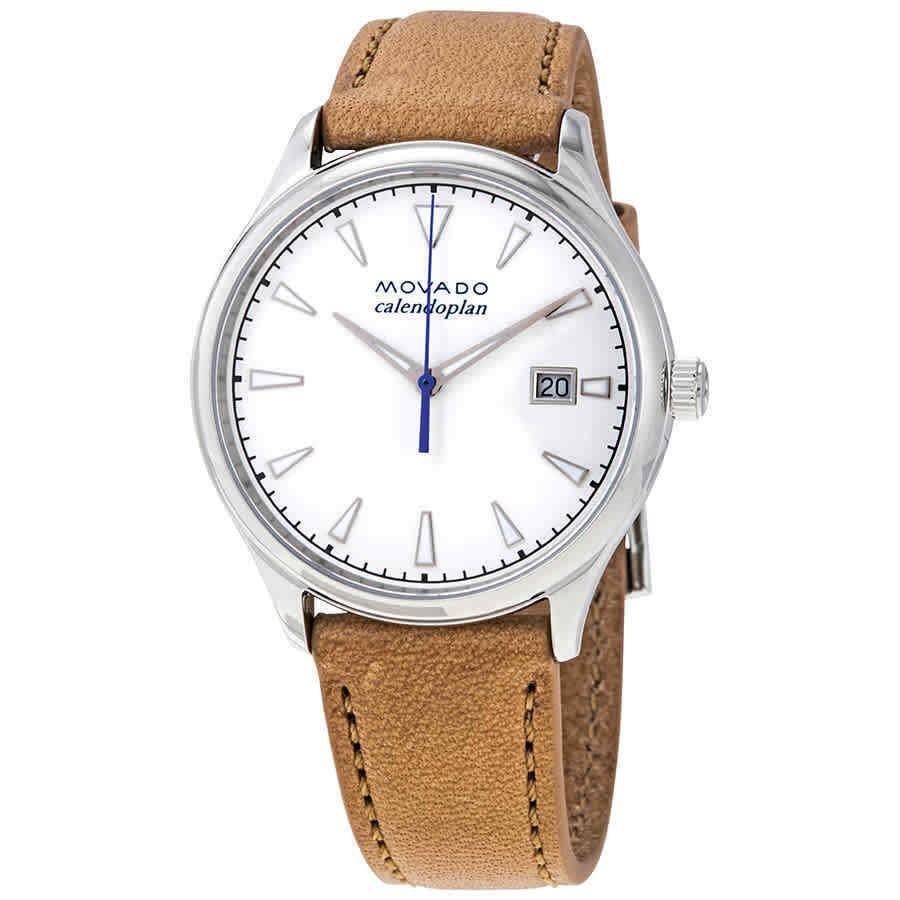 Movado Women's 3650065 Heritage Brown Leather Watch
