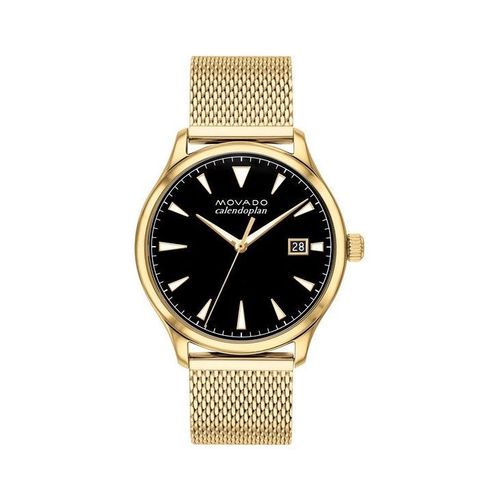 Movado Men&#39;s 3650088 Heritage Gold-Tone Stainless Steel Watch