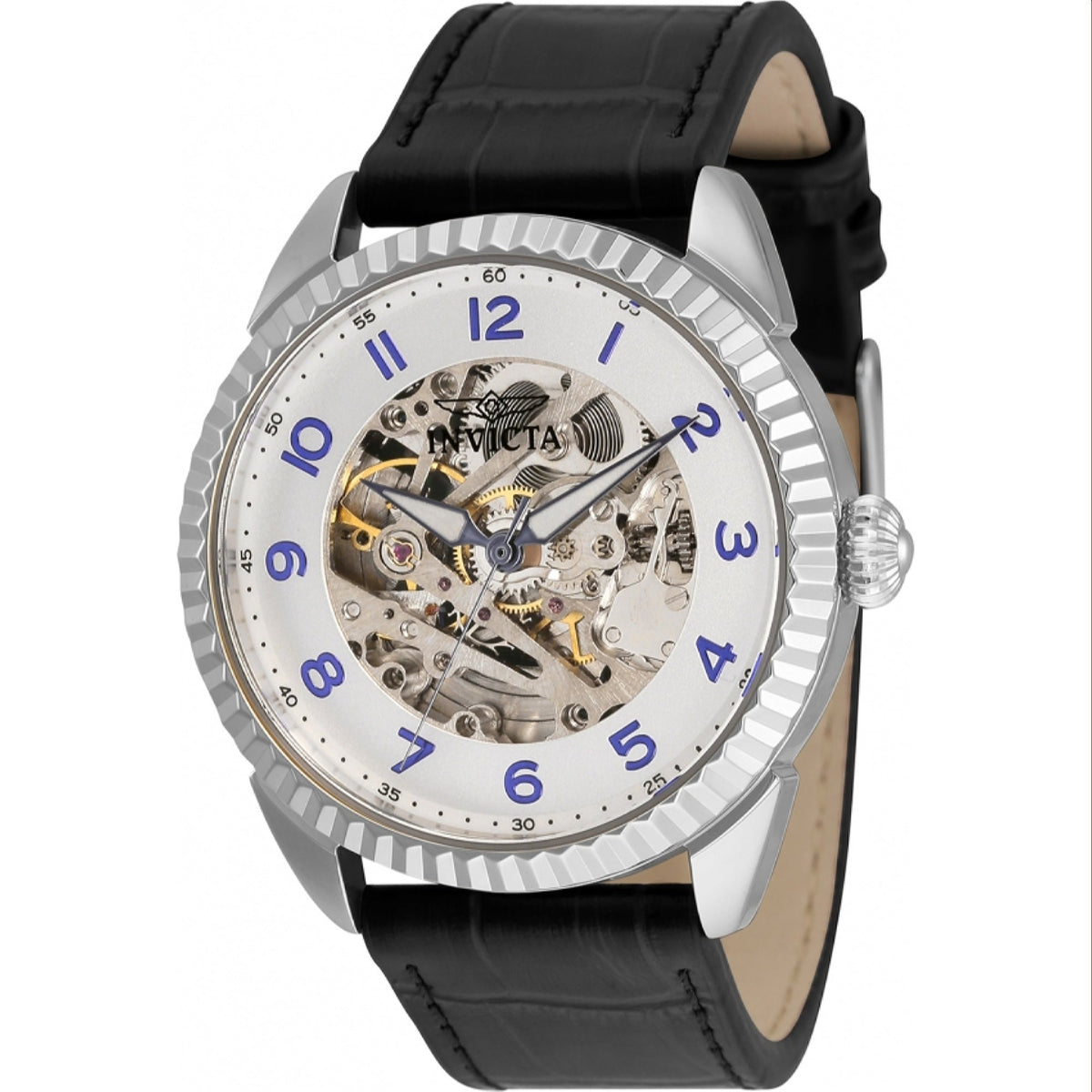 Invicta Men's 36559 Specialty Automatic Black Leather Watch
