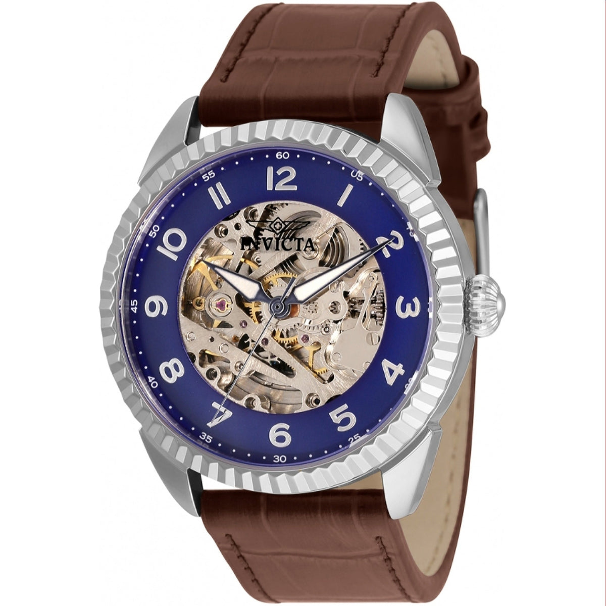 Invicta Men&#39;s 36561 Specialty Automatic Brown Leather Watch