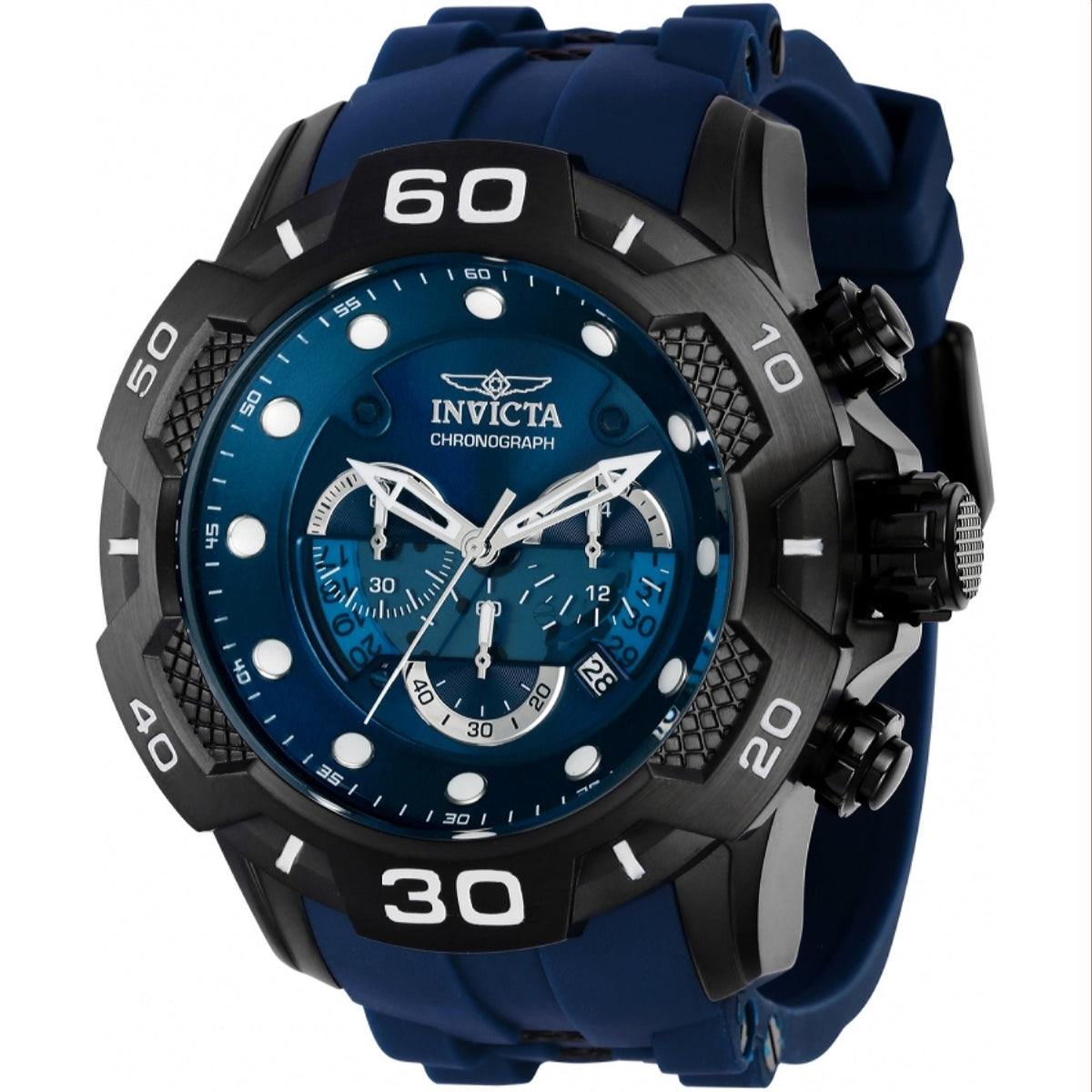 Invicta Men's 36685 Speedway Reserve Blue Polyurethane and Stainless Steel Watch