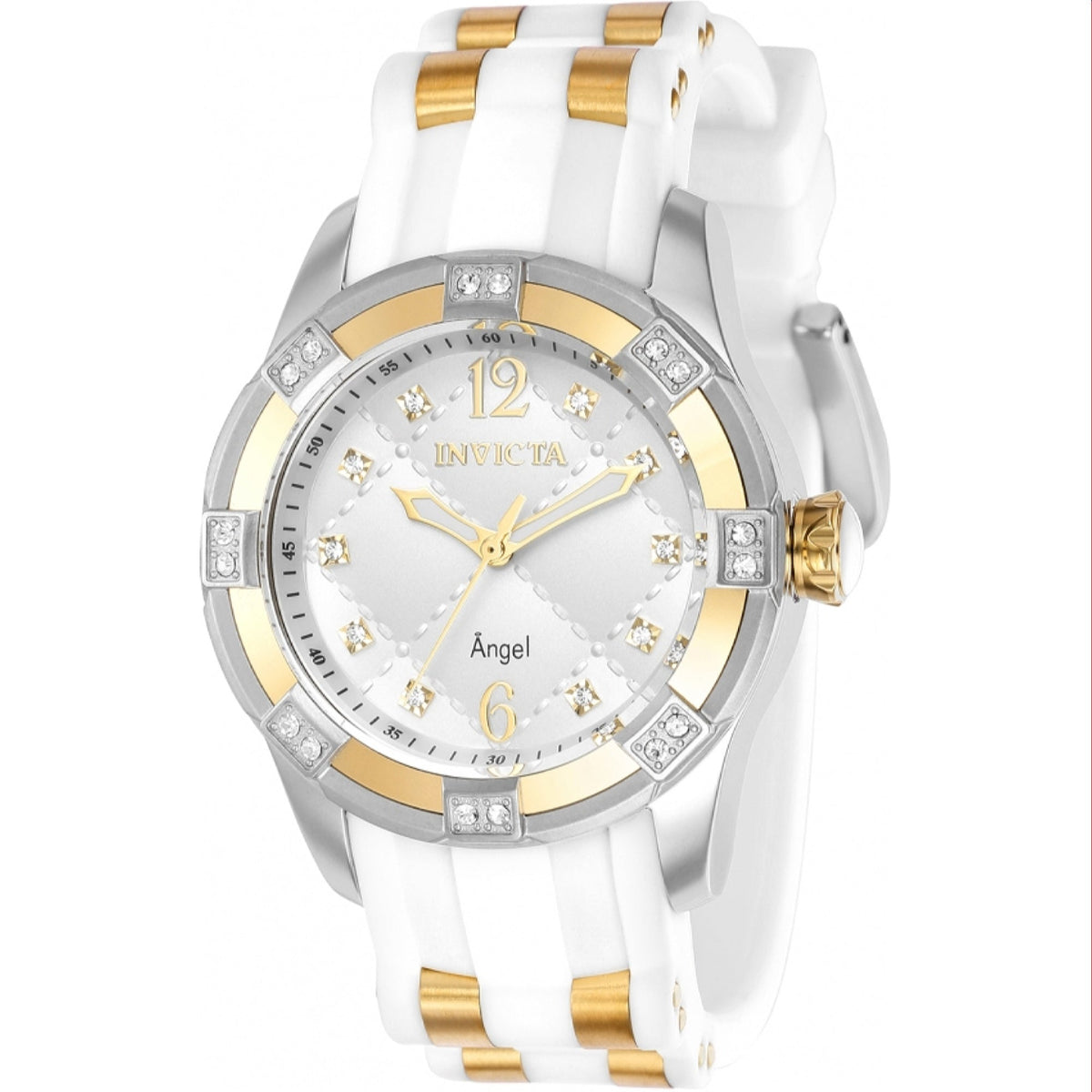 Invicta Women's 36714 Angel White Silicone Watch