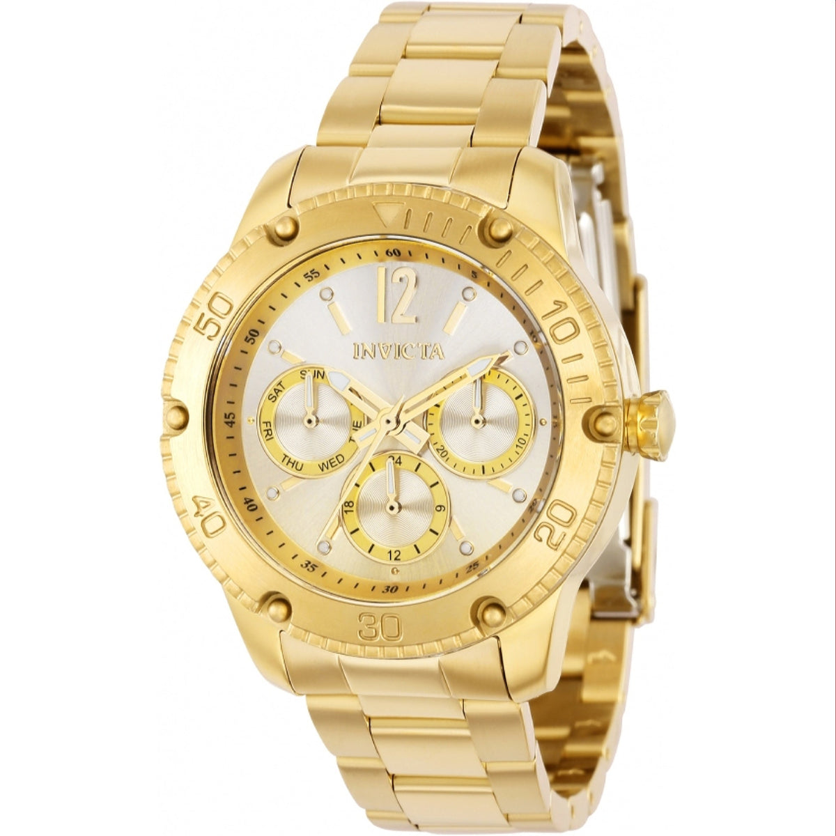 Invicta Women's 36725 Angel Gold-Tone Stainless Steel Watch