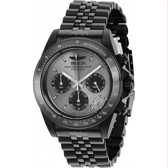 Invicta Men's 36737 Speedway Black Stainless Steel Watch
