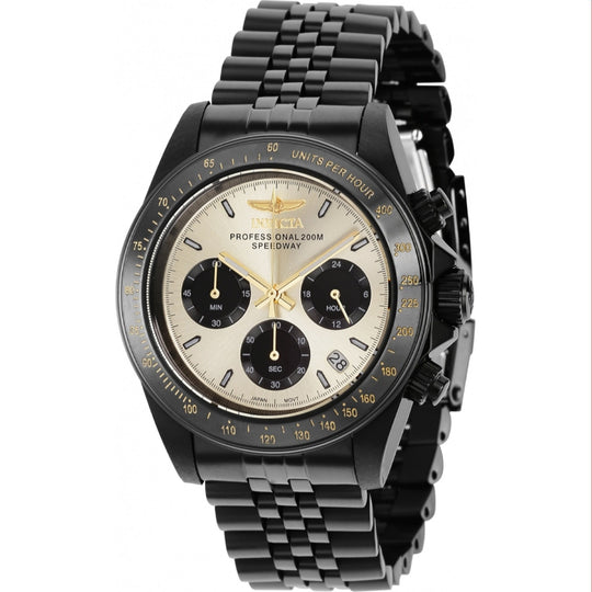 Invicta Men's 36738 Speedway Black Stainless Steel Watch