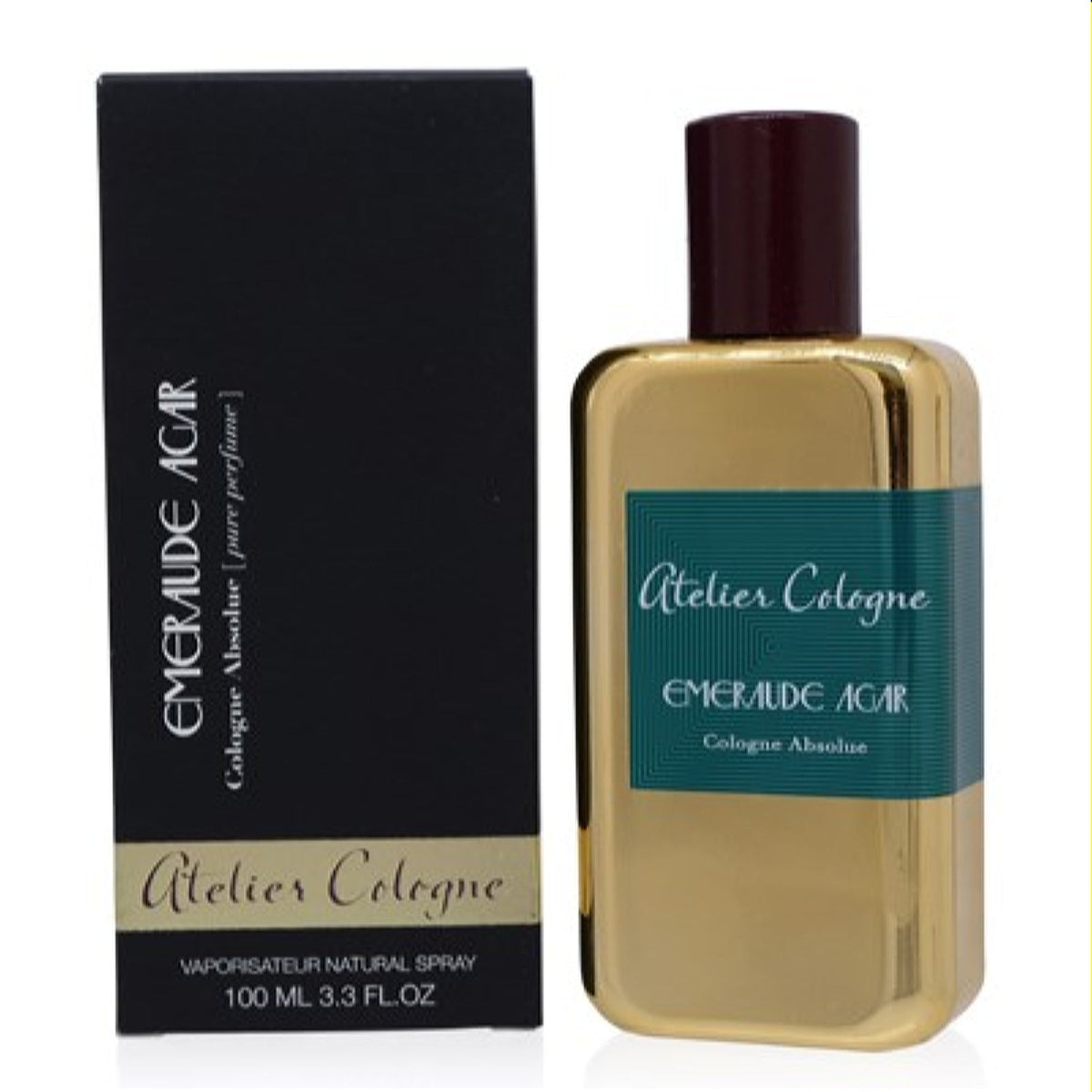 Emeraude Agar Atelier Cologne Cologne Spray 3.3 Oz (100 Ml) Unisex  
