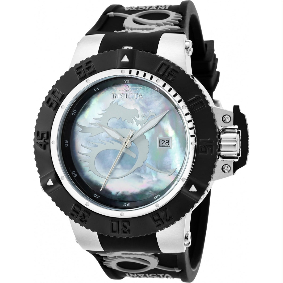 Invicta Men's 37036 Subaqua Black Stainless Steel Watch