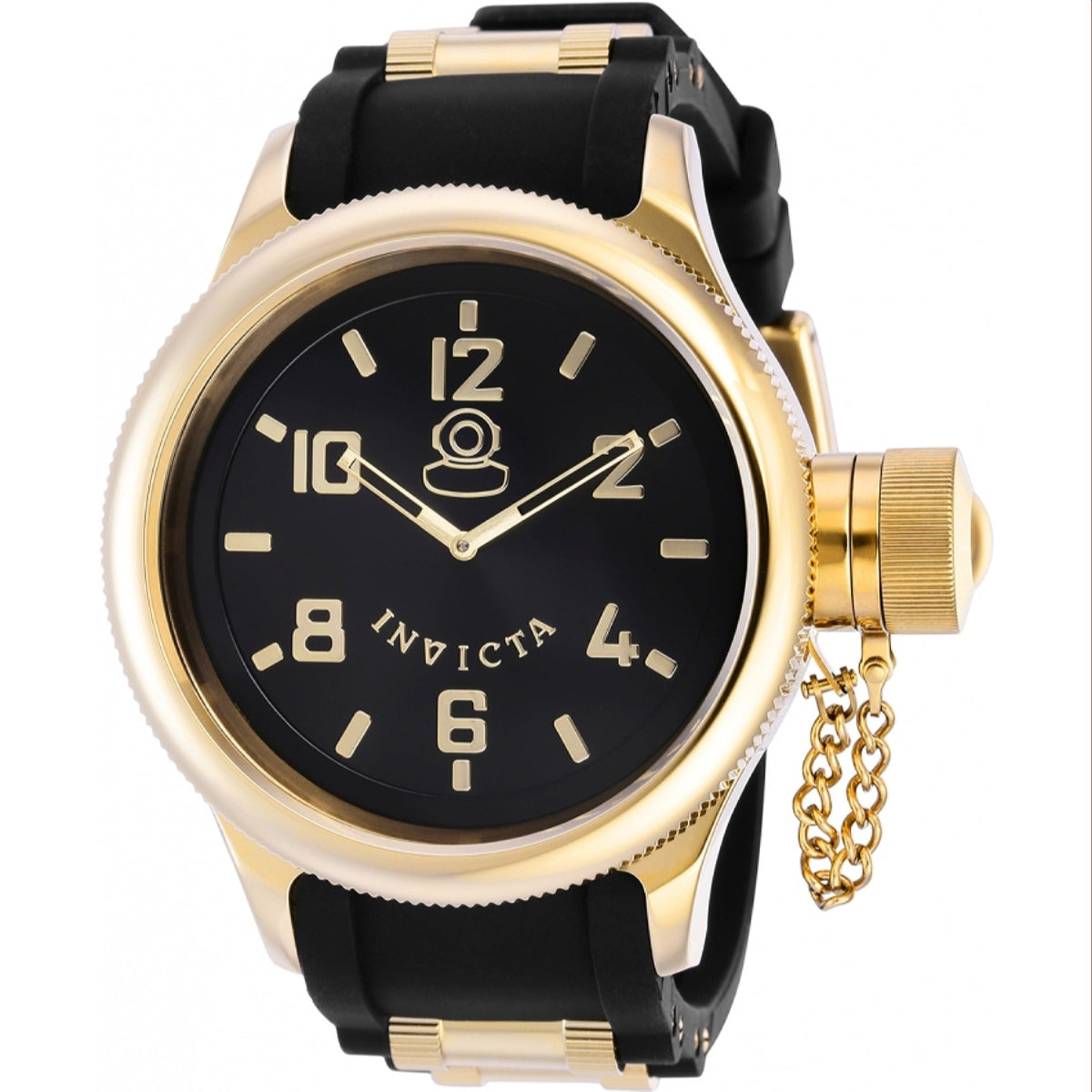 Invicta Men's 37047 Specialty Black and Gold-Tone Stainless Steel Watch
