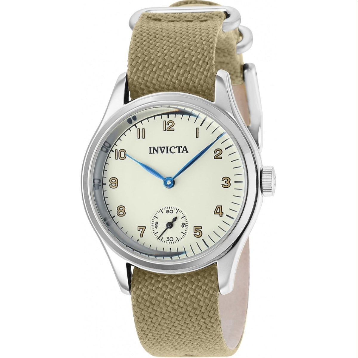 Invicta Men's 37071 Vintage Beige Canvas Watch