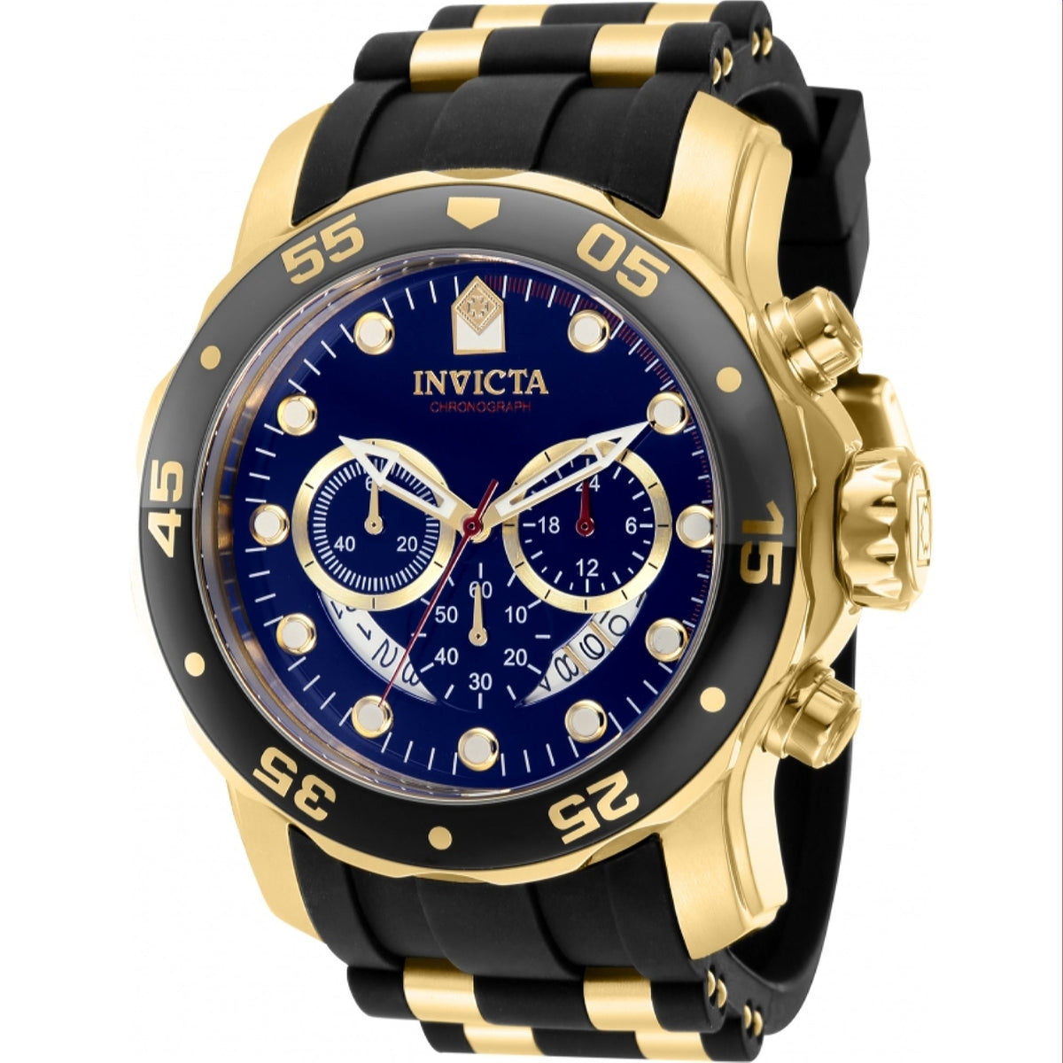 Invicta Men&#39;s 37229 Pro Diver Scuba Black Silicone Watch