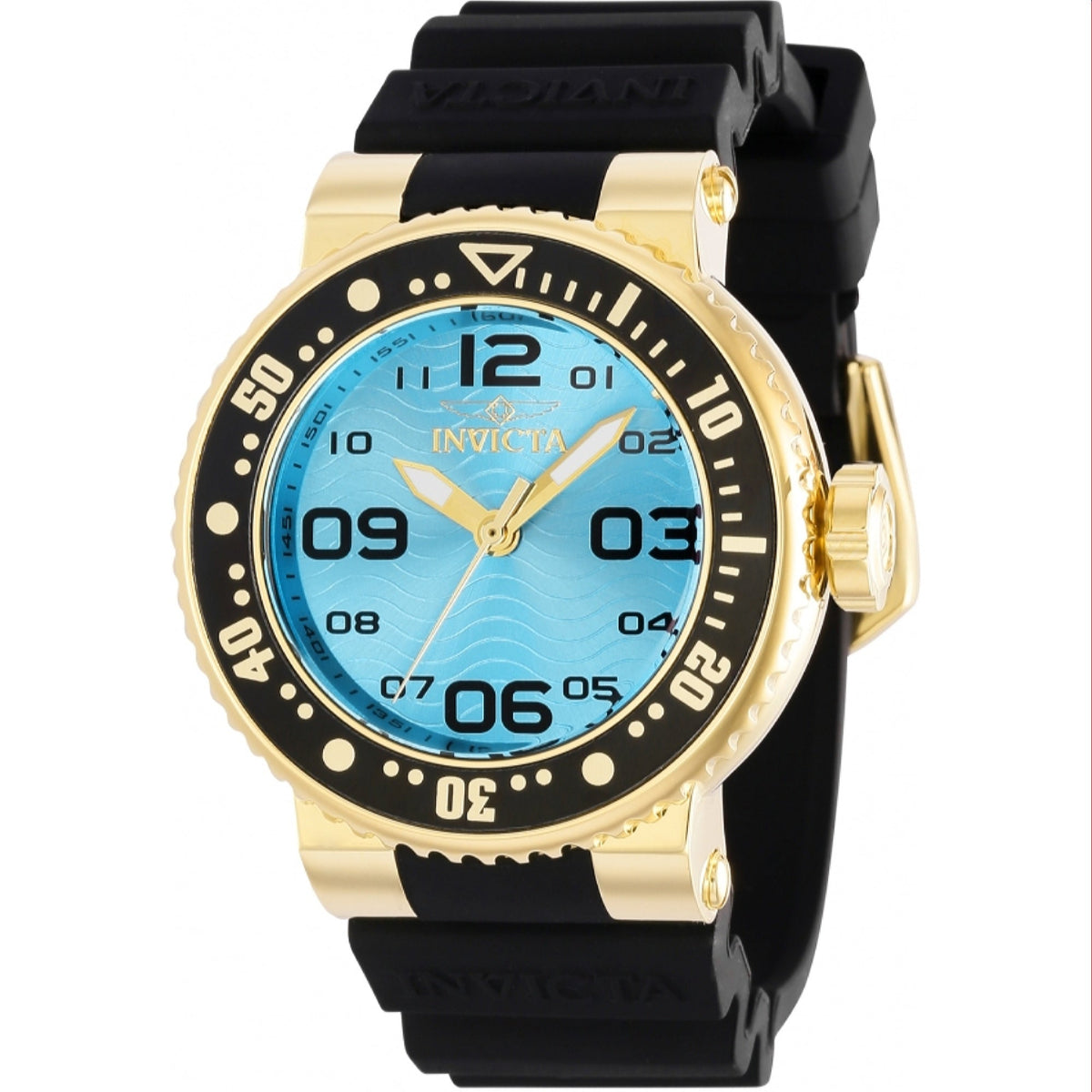 Invicta Women's 37342 Pro Diver Ocean Voyage Black Silicone Watch