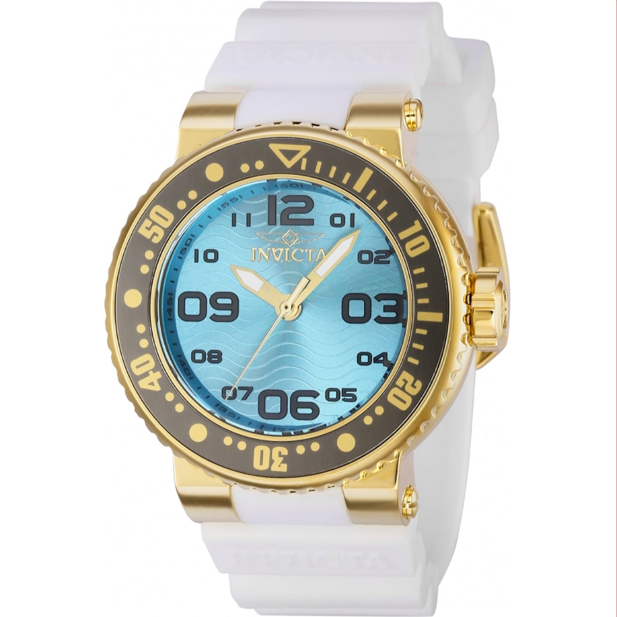 Invicta Women's 37343 Pro Diver Ocean Voyage White Silicone Watch