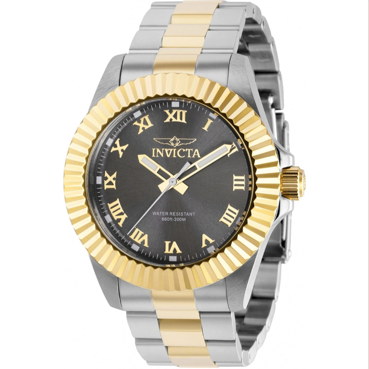 Invicta Men's 37407 Gold-Tone and Silver Stainless Steel Watch
