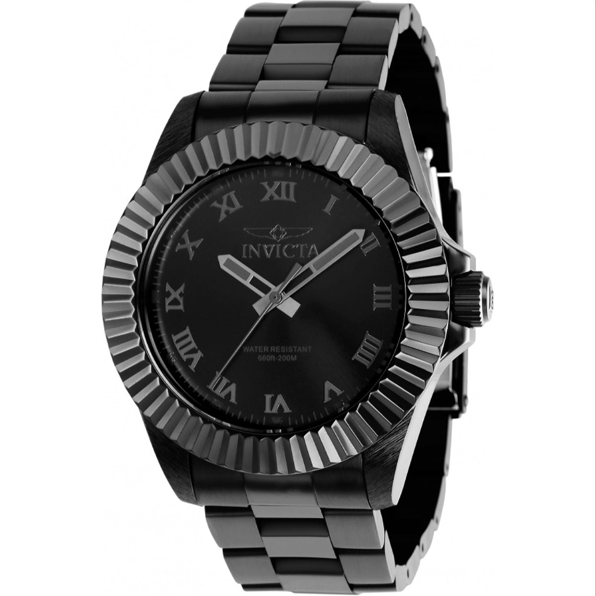 Invicta Men's 37408 Pro Diver Black Stainless Steel Watch