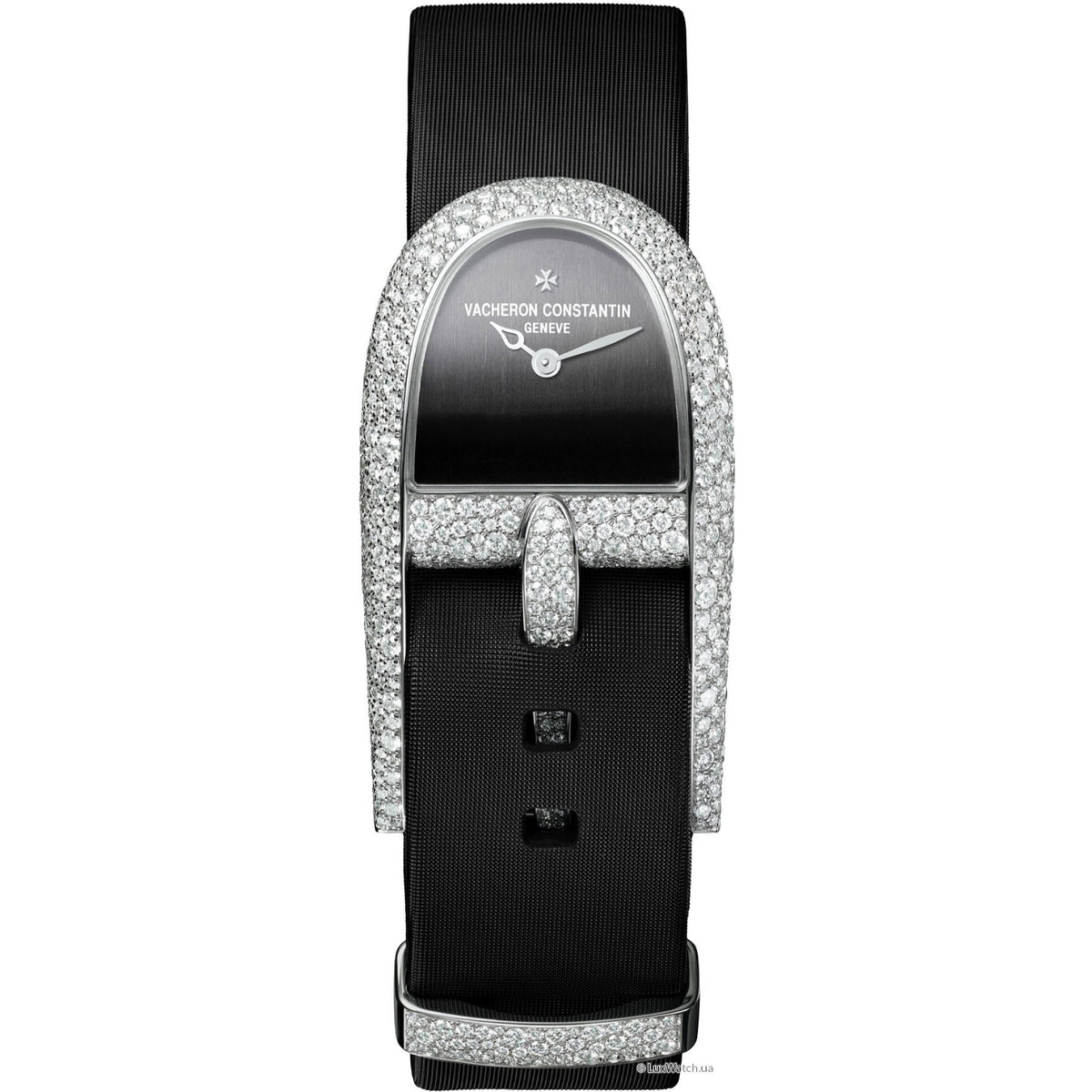 Vacheron Constantin Women's 37560-000G-B028 Heures Creatives Black Satin Watch