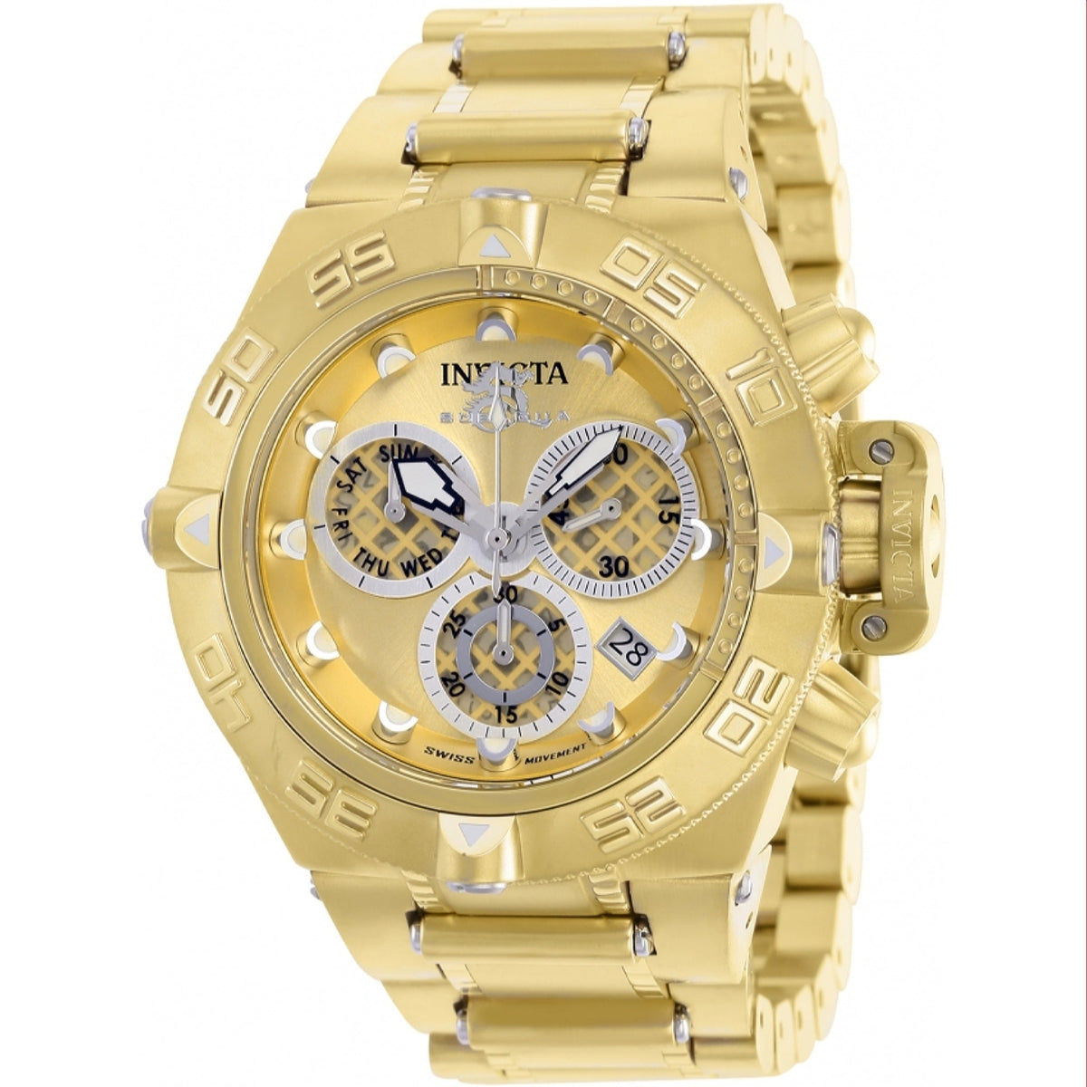 Invicta Men's 37589 Subaqua Noma IV Gold-Tone and Silver Stainless Steel Watch