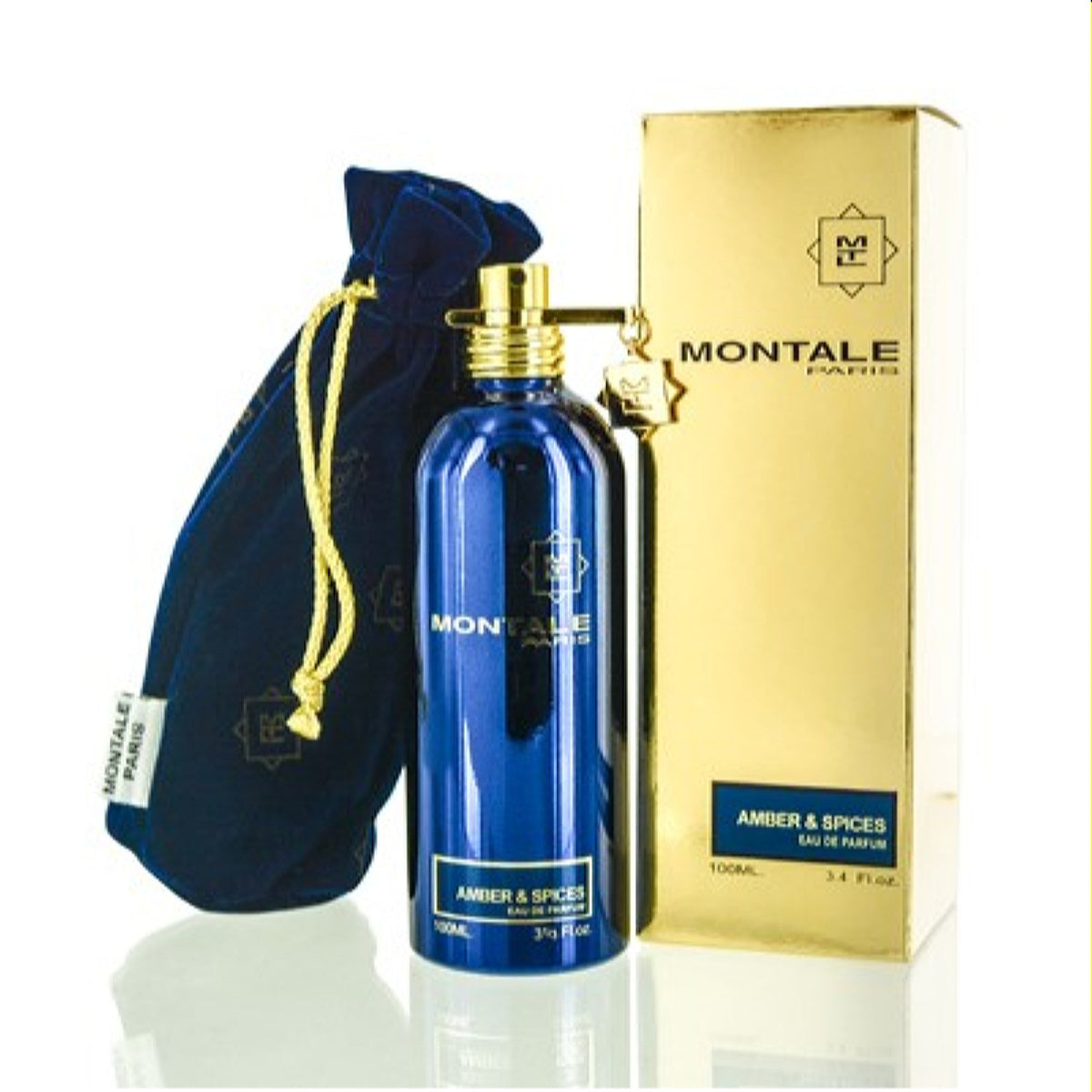 Amber &amp; Spices Montale Edp Spray 3.3 Oz (100 Ml) Unisex  