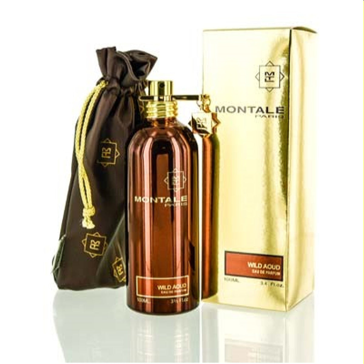 Wild Aoud Montale Edp Spray 3.3 Oz (100 Ml) Unisex 452106
