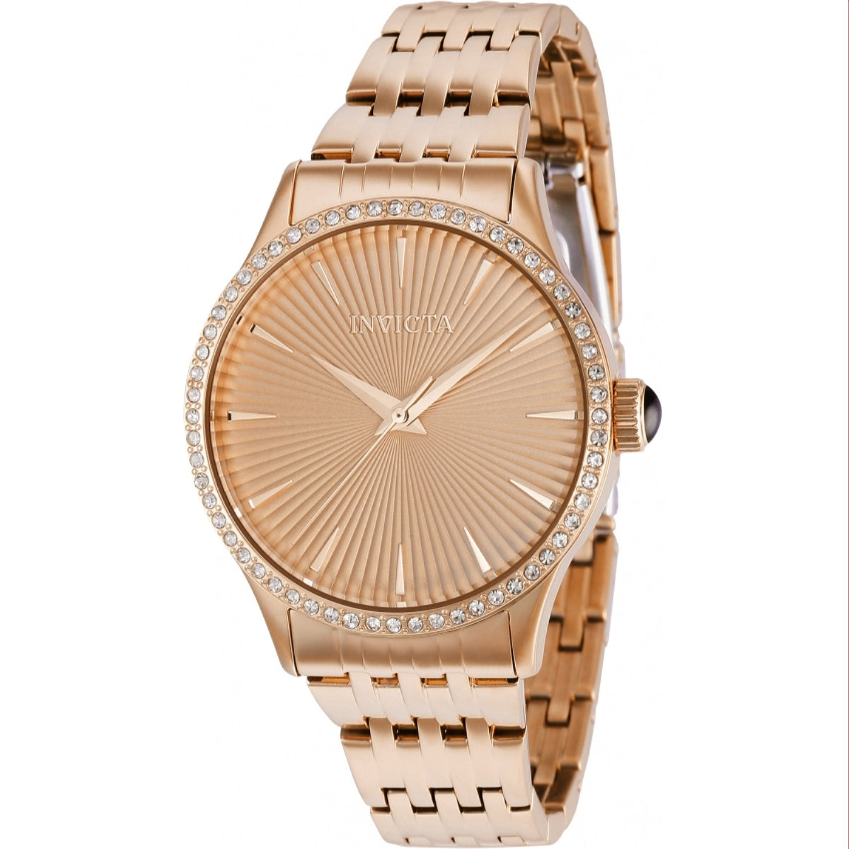 Invicta Women's 37859 Angel Rose-Tone Stainless Steel Watch