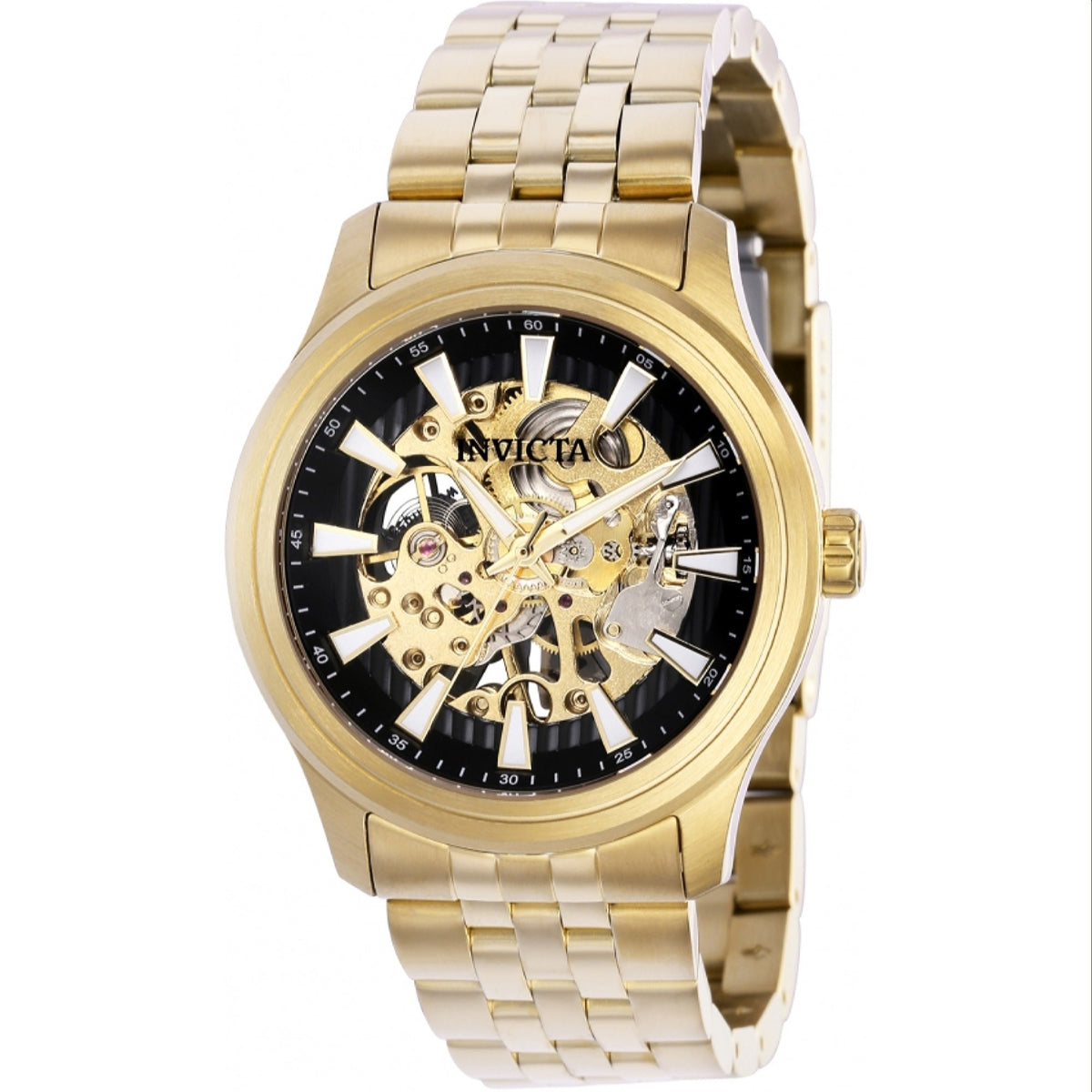 Invicta Men's 37967 Vintage Mechanical Gold-Tone Stainless Steel Watch