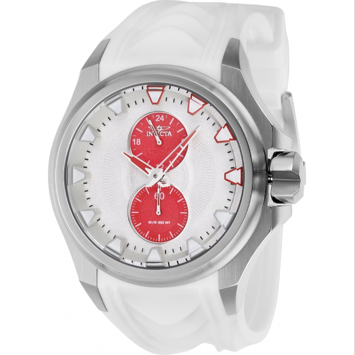 Invicta Men's 38013 S1 Rally White Silicone Watch