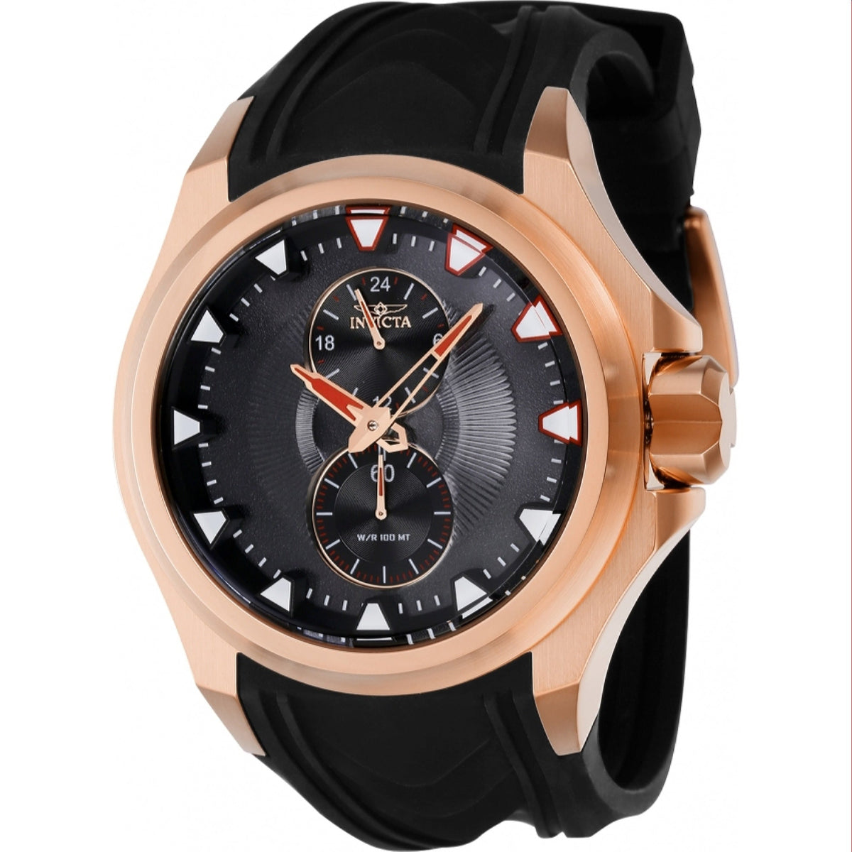 Invicta Men's 38015 S1 Rally Black Silicone Watch