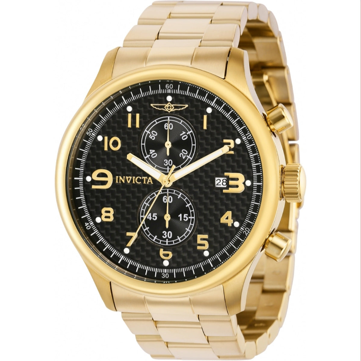 Invicta Men&#39;s 38026 Gold-Tone Stainless Steel Watch
